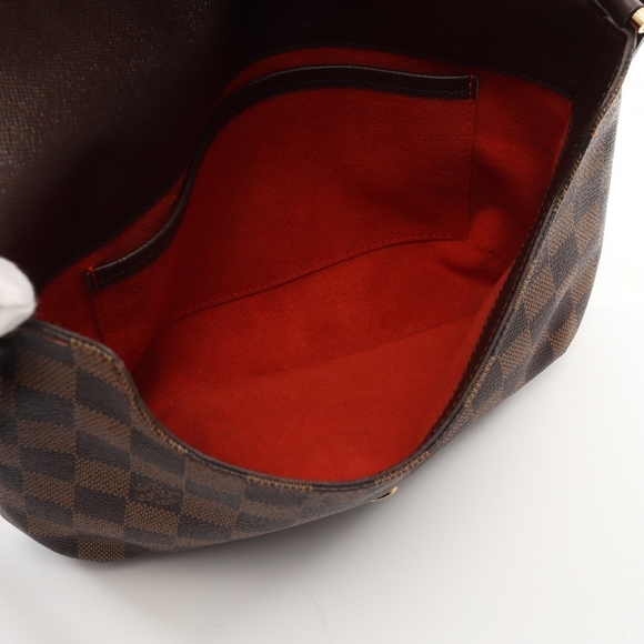 Louis Vuitton Musette Tango Damier Ebene Shoulder Bag Brown - Picture 2 of 7